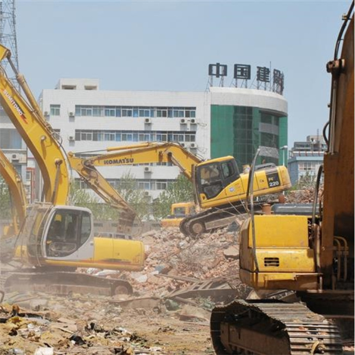 專業混凝土建筑拆除與城市生活垃圾經營服務，資質保障安全高效